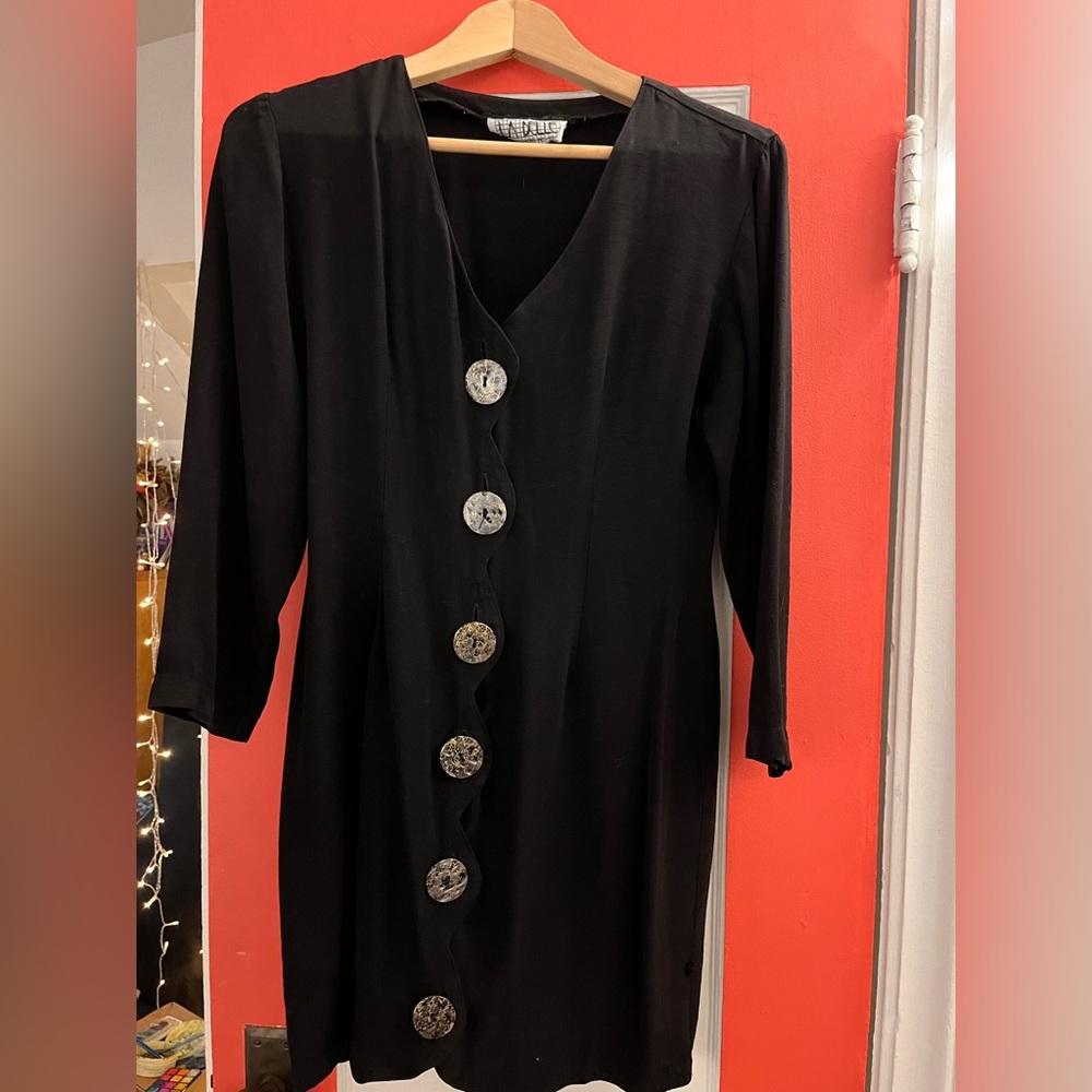 Witchy button up mini dress
